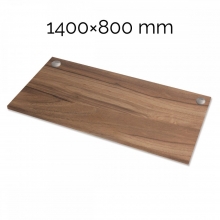 Deska stolu Fellowes Levado™, 1400x800 mm, ořech