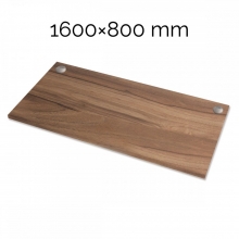 Deska stolu Fellowes Levado™, 1600x800 mm, ořech