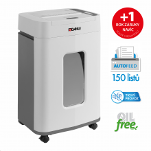 Stroj skartovací DAHLE ShredMATIC® 150 (4 x 12 mm)