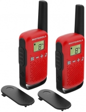 Vysílačka Motorola T42, 2 ks, červená