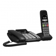 Telefon šňůrový Gigaset DL780 Plus, černý