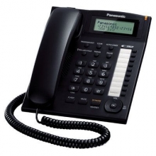 Telefon šňůrový Panasonic KX-TS880FXB, černý