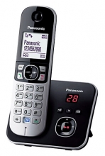 Telefon bezšňůrový Panasonic KX-TG6821FXB, černý