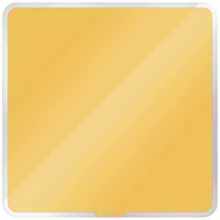 Tabule magnetická Leitz Cosy 45 x 45 cm, skleněná, teplá žlutá