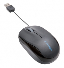 Myš počítačová Kensington Pro Fit Mobile s navíjením kabelu