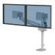Rameno pro 2 monitory Fellowess TALLO Modular™ 2MS, stříbrná