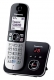 Telefon bezšňůrový Panasonic KX-TG6821FXB, černý