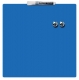 Tabule magnetická popisovací, modrá, 360x360 mm